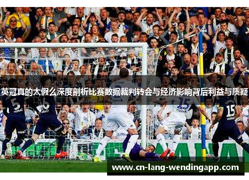 英冠真的太假么深度剖析比赛数据裁判转会与经济影响背后利益与质疑