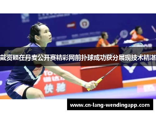 戴资颖在丹麦公开赛精彩网前扑球成功获分展现技术精湛