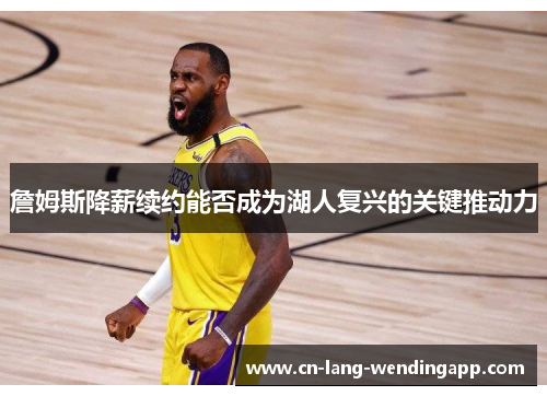 詹姆斯降薪续约能否成为湖人复兴的关键推动力